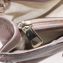 GUCCI Bamboo Hand Bag Leather 2way Pink Gold Tone 323660 Auth BA15382A-25
