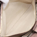 GUCCI Bamboo Hand Bag Leather 2way Pink Gold Tone 323660 Auth BA15382A-26