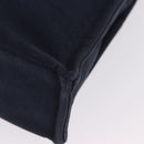 HERMES Fourre Tout MM Hand Bag Canvas Navy Silver Auth BA15383-13