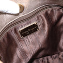 Salvatore Ferragamo Vala Hand Bag Leather Gold Auth BA15384-14