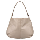 Salvatore Ferragamo Vala Hand Bag Leather Gold Auth BA15384-3