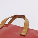 LOUIS VUITTON Monogram Vernis Reade PM Hand Bag Fran Boise M9132F Auth BA15385-14