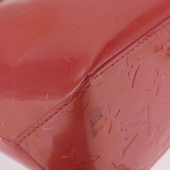 LOUIS VUITTON Monogram Vernis Reade PM Hand Bag Fran Boise M9132F Auth BA15385