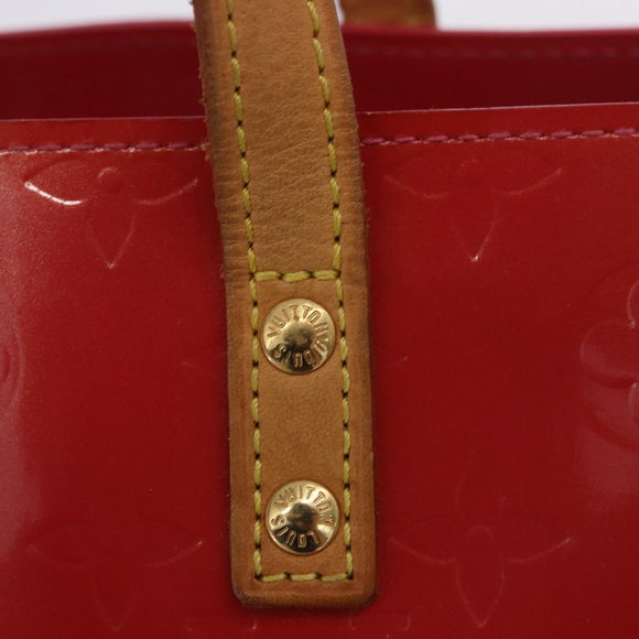 LOUIS VUITTON Monogram Vernis Reade PM Hand Bag Fran Boise M9132F Auth BA15385