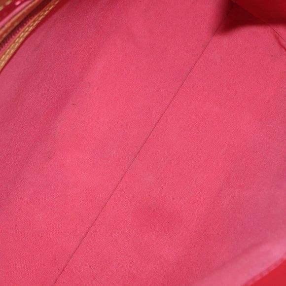 LOUIS VUITTON Monogram Vernis Reade PM Hand Bag Fran Boise M9132F Auth BA15385