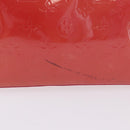 LOUIS VUITTON Monogram Vernis Reade PM Hand Bag Fran Boise M9132F Auth BA15385-3
