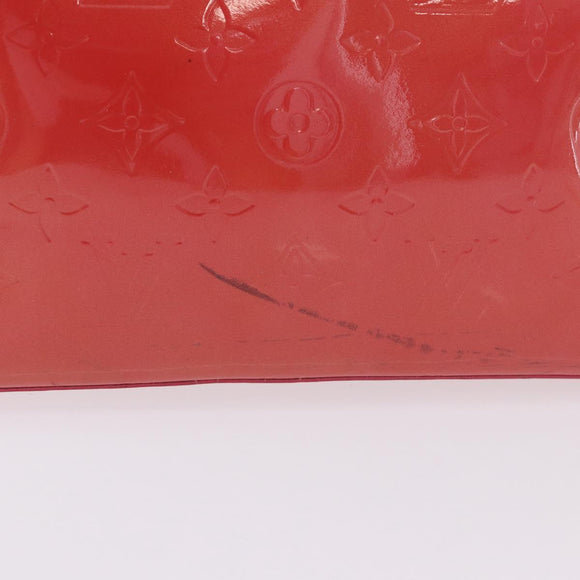 LOUIS VUITTON Monogram Vernis Reade PM Hand Bag Fran Boise M9132F Auth BA15385