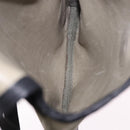 LOEWE Anagram Shoulder Bag Suede Khaki Black Auth BA15386-11