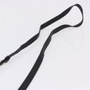 LOEWE Anagram Shoulder Bag Suede Khaki Black Auth BA15386-8