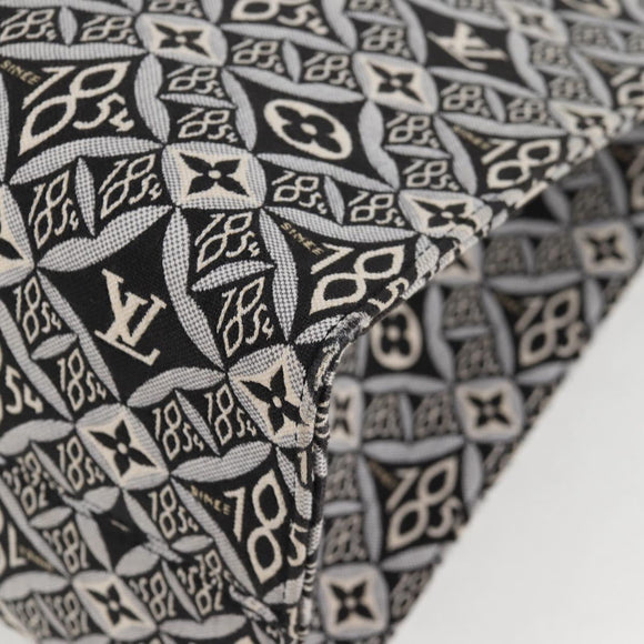 LOUIS VUITTON Monogram Jaguar On The Go GM Tote Bag Black M57207 Auth BA1538AM