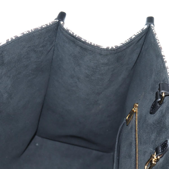 LOUIS VUITTON Monogram Jaguar On The Go GM Tote Bag Black M57207 Auth BA1538AM