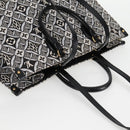 LOUIS VUITTON Monogram Jaguar On The Go GM Tote Bag Black M57207 Auth BA1538AM-6