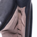 BOTTEGA VENETA INTRECCIATO Business Bag Leather Black Gold 170238 Auth BA15390-21