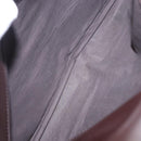 BOTTEGA VENETA INTRECCIATO Business Bag Leather Black Silver 122139 Auth BA15392-11