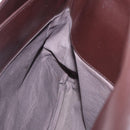 BOTTEGA VENETA INTRECCIATO Business Bag Leather Black Silver 122139 Auth BA15392-20