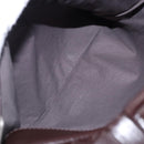 BOTTEGA VENETA INTRECCIATO Business Bag Leather Black Silver 122139 Auth BA15392-25