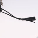 Salvatore Ferragamo Hand Bag Nylon 2way Black Silver Auth BA15393-16