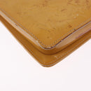 LOUIS VUITTON Monogram Vernis Lexington Pouch Beige M91010 LV Auth BA15398-17