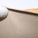 LOUIS VUITTON Monogram Vernis Lexington Pouch Beige M91010 LV Auth BA15398-19