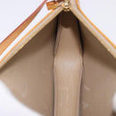 LOUIS VUITTON Monogram Vernis Lexington Pouch Beige M91010 LV Auth BA15398-20