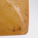 LOUIS VUITTON Monogram Vernis Lexington Pouch Beige M91010 LV Auth BA15398-4