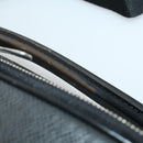 LOUIS VUITTON Taiga Tula Shoulder Bag Black M30762 LV Auth BA15403-10