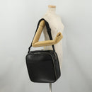 LOUIS VUITTON Taiga Tula Shoulder Bag Black M30762 LV Auth BA15403-25