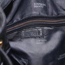 Gianni Versace Backpack Leather Black Gold Tone Auth BA15406-18