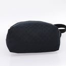 GUCCI GG Canvas Hand Bag 2way Black Silver 256099 Auth BA15407-5