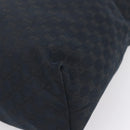 GUCCI GG Canvas Hand Bag 2way Black Silver 256099 Auth BA15407-18