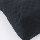GUCCI GG Canvas Hand Bag 2way Black Silver 256099 Auth BA15407-9
