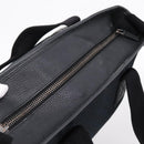 GUCCI GG Canvas Hand Bag 2way Black Silver 256099 Auth BA15407-6