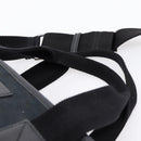 GUCCI GG Canvas Hand Bag 2way Black Silver 256099 Auth BA15407-14