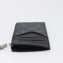 LOUIS VUITTON Monogram Eclipse Coin Card Holder M29656 LV Auth BA15412M-10