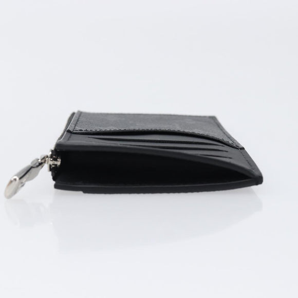 LOUIS VUITTON Monogram Eclipse Coin Card Holder M29656 LV Auth BA15412M