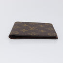 LOUIS VUITTON Monogram Porte Billets 6 Cartes Crdit Case M60929 LV Auth BA15414-6