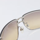CHANEL Sunglasses Plastic Purple Silver CC Auth BA15416-15
