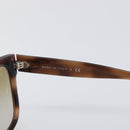 CHANEL Sunglasses Plastic Brown Silver CC Auth BA15428-9
