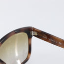 CHANEL Sunglasses Plastic Brown Silver CC Auth BA15428-14