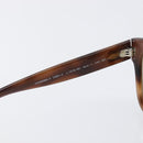 CHANEL Sunglasses Plastic Brown Silver CC Auth BA15428-11
