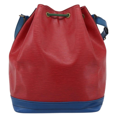 LOUIS VUITTON Epi Noe Shoulder Bag Red Green Blue M44082 LV Auth BA15430 - 0