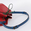 LOUIS VUITTON Epi Noe Shoulder Bag Red Green Blue M44082 LV Auth BA15430-7