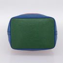 LOUIS VUITTON Epi Noe Shoulder Bag Red Green Blue M44082 LV Auth BA15430-5