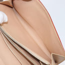 LOUIS VUITTON Monogram Multicolor Portefeiulle Sarah White M93745 Auth BA15433-22