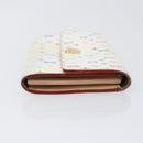 LOUIS VUITTON Monogram Multicolor Portefeiulle Sarah White M93745 Auth BA15433-3