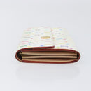 LOUIS VUITTON Monogram Multicolor Portefeiulle Sarah White M93745 Auth BA15433-4