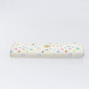 LOUIS VUITTON Monogram Multicolor Portefeiulle Sarah White M93745 Auth BA15433-5