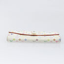 LOUIS VUITTON Monogram Multicolor Portefeiulle Sarah White M93745 Auth BA15433-6