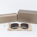 BVLGARI Sunglasses Plastic Black Gold Tone Auth BA15436V-18