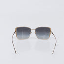 BVLGARI Sunglasses Plastic Black Gold Tone Auth BA15436V-3